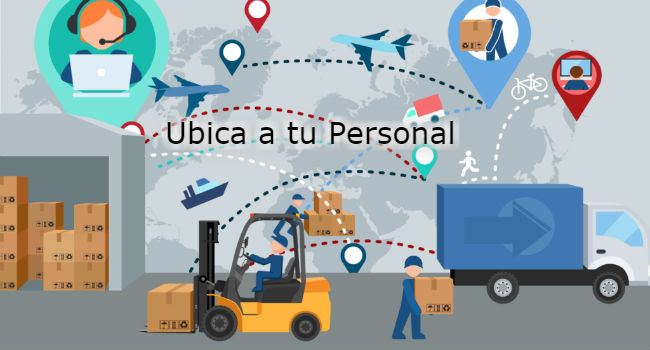 ubicar a tus empleados